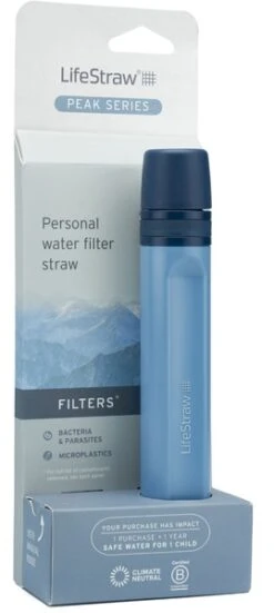 Lifestraw Peak Personal Straw Waterfilter - Blauw -Lasiesta Winkel 1900 1900 00104064 06