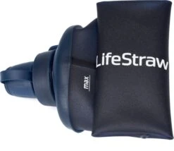 Lifestraw Peak Opvouwbare Waterfilter Fles - 650 Ml - Blauw -Lasiesta Winkel 1900 1900 00104066 05