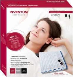 Inventum HN1312V Elektrische Deken - 1 Persoons -Lasiesta Winkel 1900 1900 84244