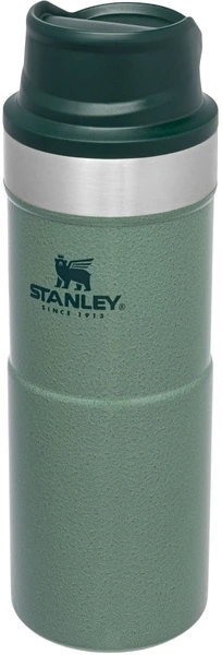 Stanley The Trigger-Action Travel Thermosfles - 350 Ml - Donkergroen 6 Stanley The Trigger-Action Travel Thermosfles - 350 Ml - Donkergroen - Afbeelding 4