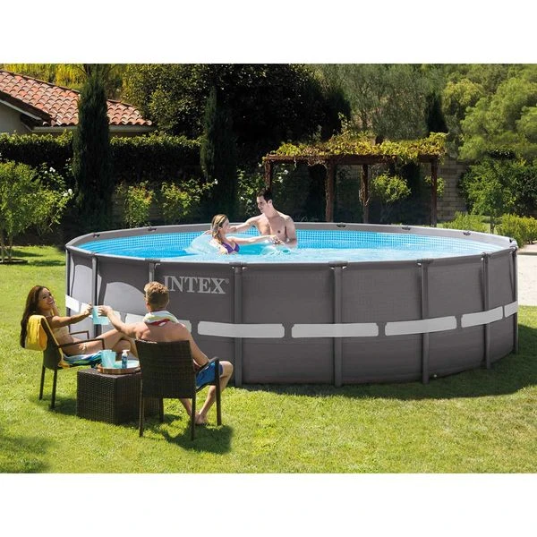 Intex Ultra Frame XTR Pool - 488 X 122 Cm - Met Zandfilterpomp En Accessoires 4 Intex Ultra Frame XTR Pool - 488 X 122 Cm - Met Zandfilterpomp En Accessoires - Afbeelding 2