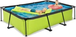 EXIT TOYS EXIT Lime Zwembad - 300 X 200 X 65 Cm - Met Filterpomp -Lasiesta Winkel 589 1200 exit 30 00 32 40 int 5