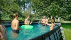 EXIT TOYS EXIT Stone Zwembad - 540 X 250 X 122 Cm - Met Zandfilterpomp En Trap -Lasiesta Winkel 675 1200 exit 30 27 53 00 int 9