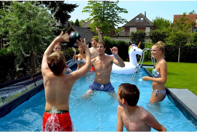 EXIT TOYS EXIT Wood Zwembad - 540 X 250 X 100 Cm - Met Zandfilterpomp En Trap 7 EXIT TOYS EXIT Wood Zwembad - 540 X 250 X 100 Cm - Met Zandfilterpomp En Trap - Afbeelding 5