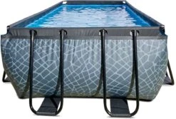 EXIT TOYS EXIT Stone Zwembad - 540 X 250 X 122 Cm - Met Zandfilterpomp En Trap -Lasiesta Winkel 810 1200 exit 30 27 53 00 int 3