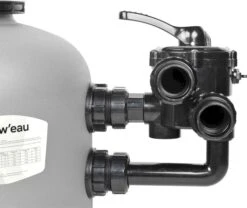 W'eau SPE-450 Side Mount Zandfilter 8m³ -Lasiesta Winkel 900 1071 side mount blackgrey 3 3