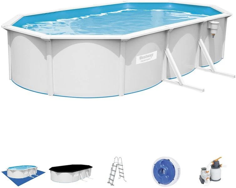 Bestway Hydrium Jersey Metalen Zwembad 610 X 360 X 120cm 3 Bestway Hydrium Jersey Metalen Zwembad 610 X 360 X 120cm