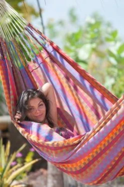 La Siesta Carolina 2 Persoons Hangmat - Flowers -Lasiesta Winkel 900 598 cah16 2 carolina flowers cotton double classic hammock image 05