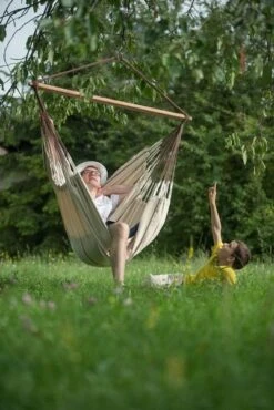 La Siesta Habana Hangstoel XL - Nougat -Lasiesta Winkel 900 601 hal21 1 ambiance 100