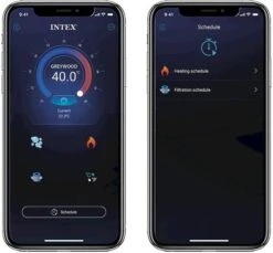 Intex Pure Spa Greywood Deluxe Opblaasbare Spa - 4 Persoons -Lasiesta Winkel 900 972 spa app bubble