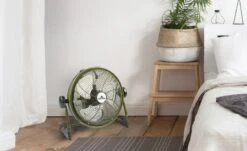 Bestron Snoerloze Vloerventilator - Oplaadbare Accu -Lasiesta Winkel bestron vloerventilator 1