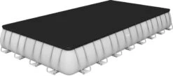 Bestway Power Steel Rectangular Zwembad - 956 X 488 X 132 Cm - Met Zandfilterpomp En Accessoires -Lasiesta Winkel bestway power steel rectangular zwembad 956 x 488 x 132 cm set 3
