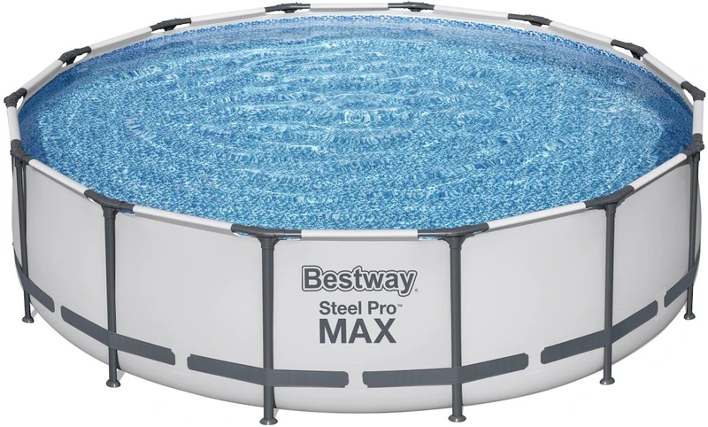 Bestway Steel Pro MAX Zwembad - 427 X 107 Cm - Met Filterpomp En Accessoires 4 Bestway Steel Pro MAX Zwembad - 427 X 107 Cm - Met Filterpomp En Accessoires - Afbeelding 2
