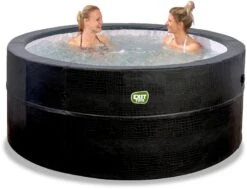 EXIT TOYS EXIT Leather Premium Opbouw Spa - 4-6 Persoons -Lasiesta Winkel exit leather premium 6 opblaasbare spa sfeer 2