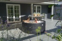 EXIT TOYS EXIT Leather Premium Opbouw Spa - 4-6 Persoons -Lasiesta Winkel exit leather premium 6 opblaasbare spa sfeer tuin
