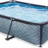 EXIT TOYS EXIT Stone Zwembad - 300 X 200 X 65 Cm - Met Filterpomp -Lasiesta Winkel exit stone zwembad