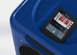 Duratech Hot Splash HS35 Zwembad Warmtepomp 3,35kW -Lasiesta Winkel hot splash 35kw display