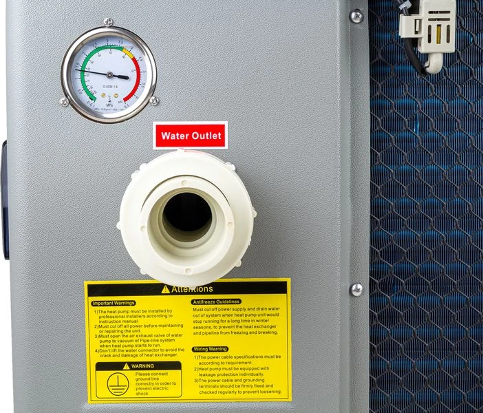 W'eau Full Inverter 7,6kW Zwembad Warmtepomp 9 W'eau Full Inverter 7,6kW Zwembad Warmtepomp - Afbeelding 7