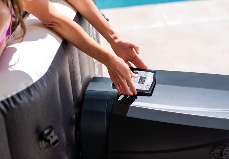 Intex Pure Spa Jet & Bubble Deluxe Opblaasbare Spa - 4 Persoons 8 Intex Pure Spa Jet & Bubble Deluxe Opblaasbare Spa - 4 Persoons - Afbeelding 6