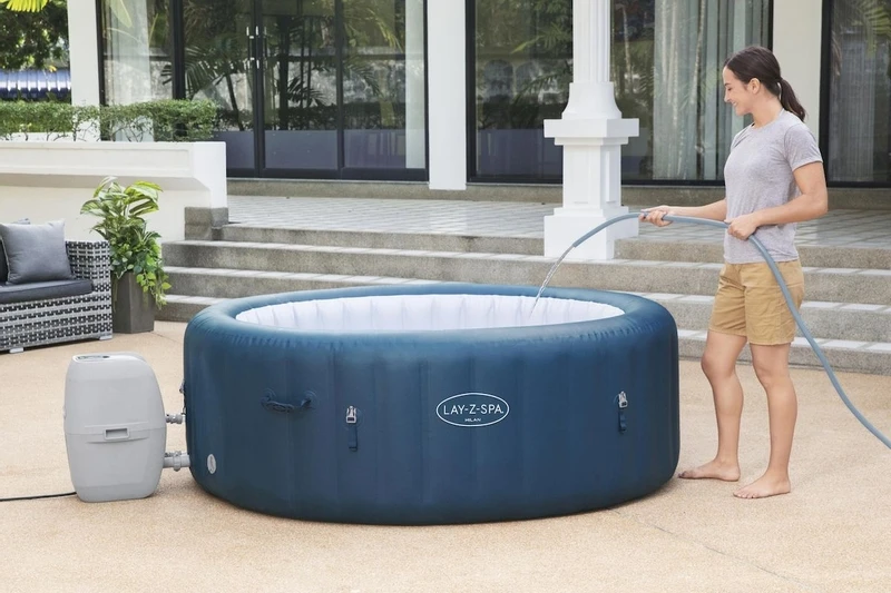 Bestway Lay-Z Spa Milan Airjet Plus Opblaasbare Spa - 6 Persoons - Afbeelding 6