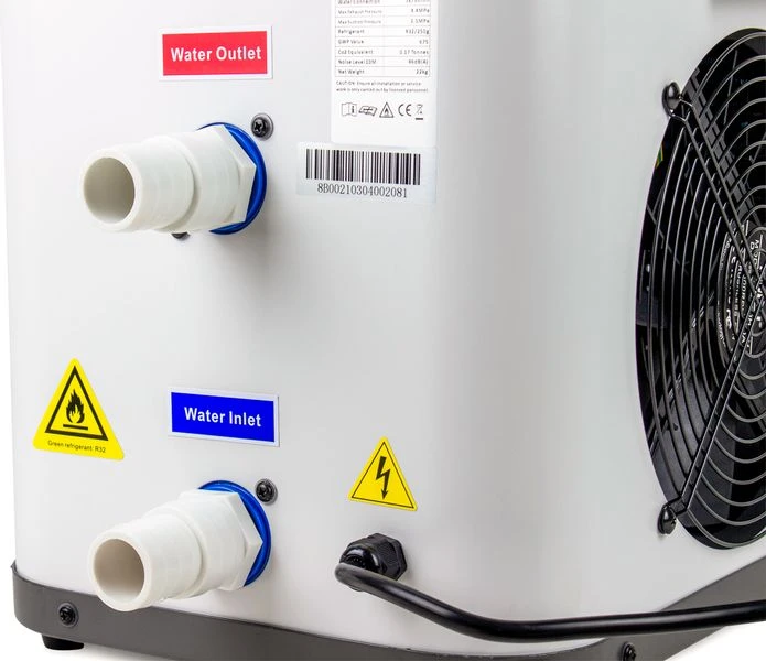 W'eau Mini Power 3kW Zwembad Warmtepomp 5 W'eau Mini Power 3kW Zwembad Warmtepomp - Afbeelding 4